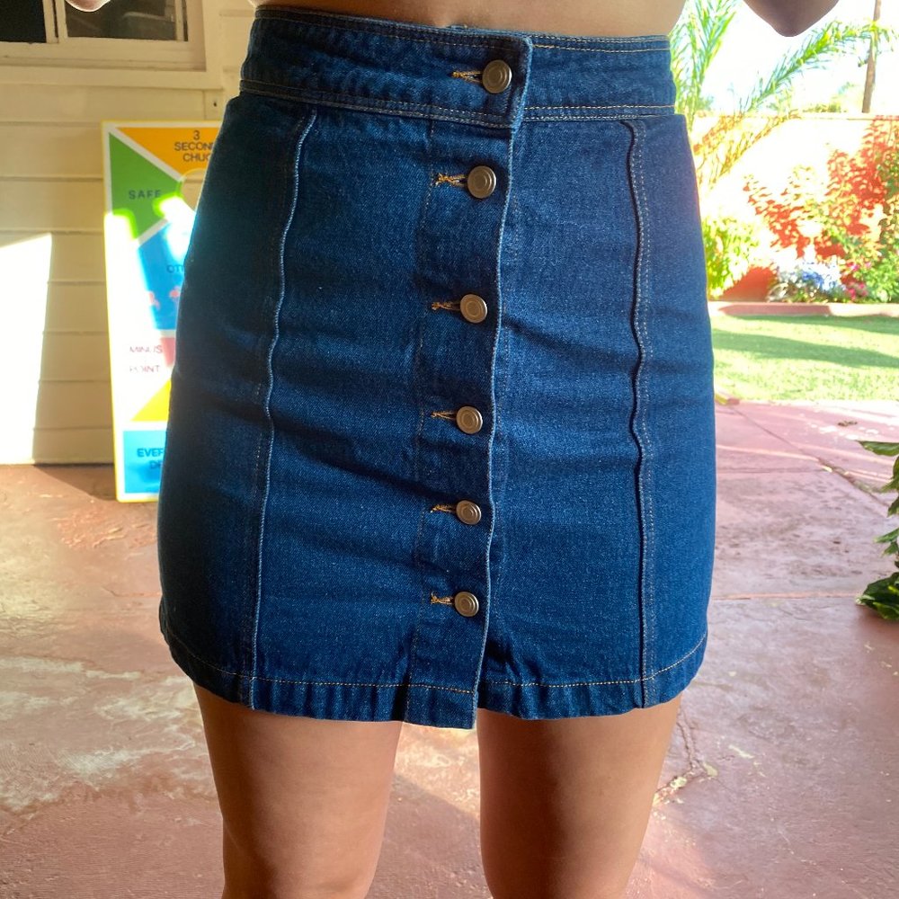 Denim Skirt
